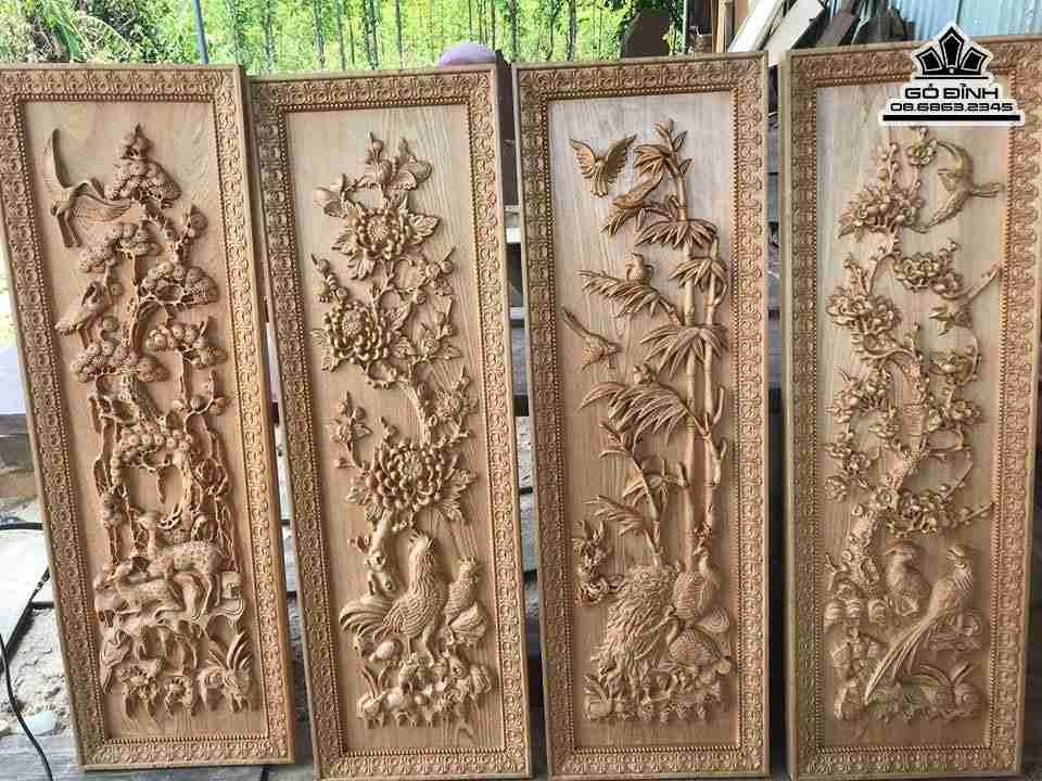 Tranh-Tu-Quy-Tung-Cuc-Truc-Mai-go-po-mu