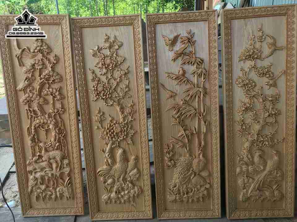 Tranh-Tu-Quy-Tung-Cuc-Truc-Mai-go-po-mu-