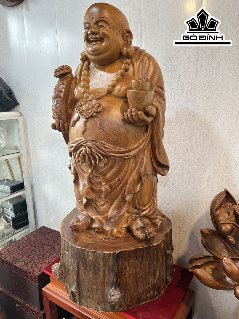 tuong-phat-di-lac-cam-thoi-vang-go-ngoc-am-cao-105-ngang-48-sau-44-cm-427516