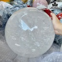 Bi Cầu Đá Thạch Anh Trắng Đường Kính Hạt 26,7 (cm) 28,2kg