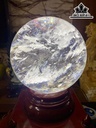 Bi Cầu Thủy Tinh Trắng Đường Kính Hạt 21 (cm) 11,36kg