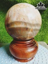 Bi Cầu Gỗ Hóa Ngọc Đường Kính Hạt 12 (cm) 2,3kg
