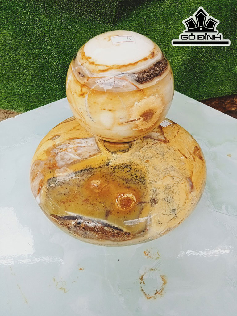 Tác Phẩm Bi Chum Phú Quý Cao 22 Đường Kính 23 (cm) 7kg