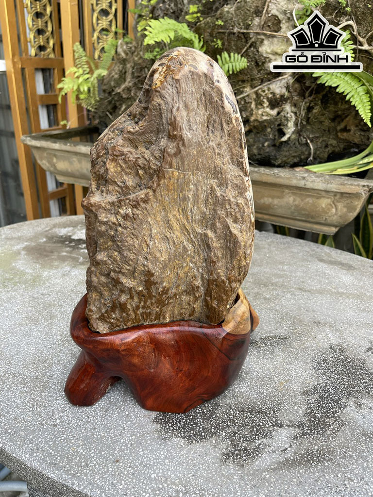 Tác Phẩm Gỗ Hóa Thạch Cao 37 (cm) 10kg
