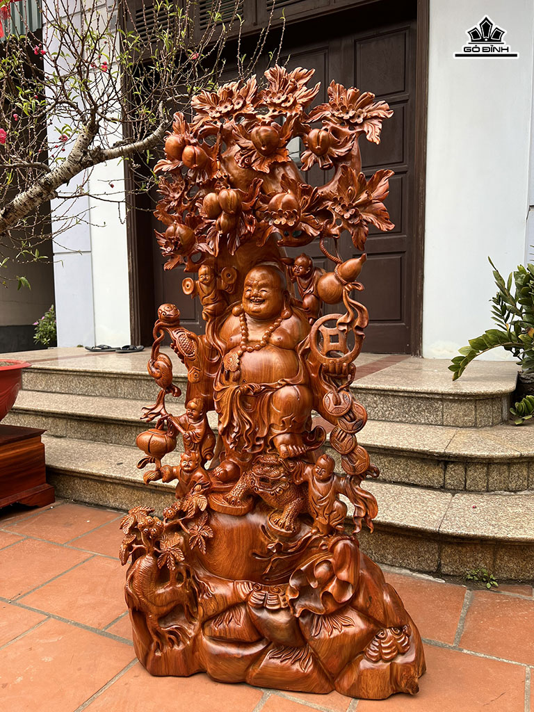 tuong-phat-di-lac-ngu-phuc-tho-dao-go-huong-cao-130-ngang-60-sau-40-cm-428769