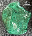 Tác Phẩm Đá Malachite Cao 15 Ngang 16 (cm) 1,6kg