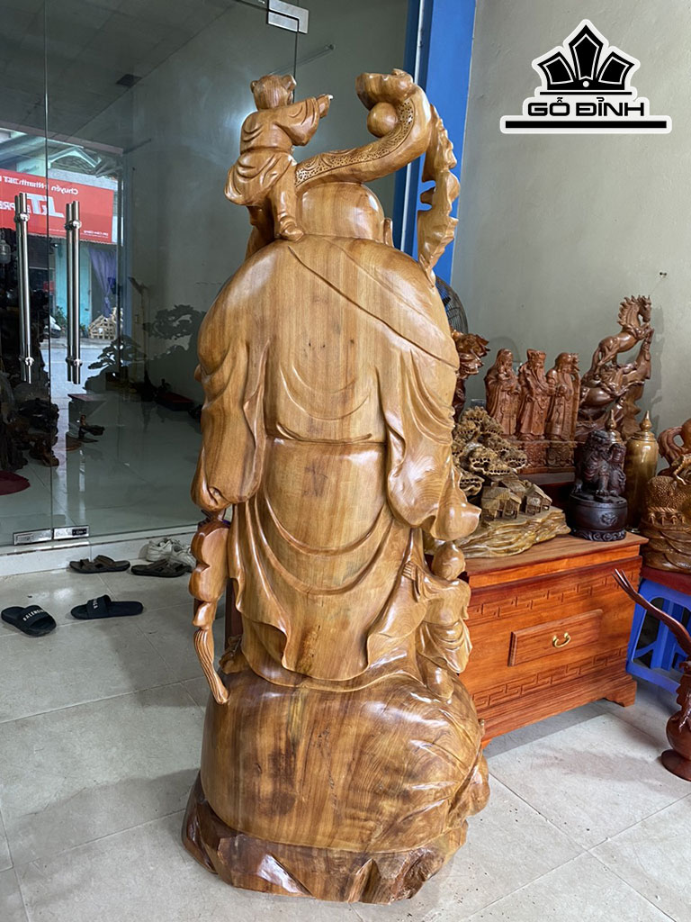 tuong-phat-di-lac-vac-gay-nhu-y-go-ngoc-am-cao-170-ngang-80-sau-60-cm-429411