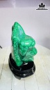 Tác Phẩm Đá Lông Công (Malachite) Cao 20 Ngang 17 (cm) 1,9kg