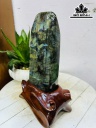 Tác Phẩm Đá Xà Cừ (Labradorite) Cao 29 Ngang 10 (cm) 3,4kg