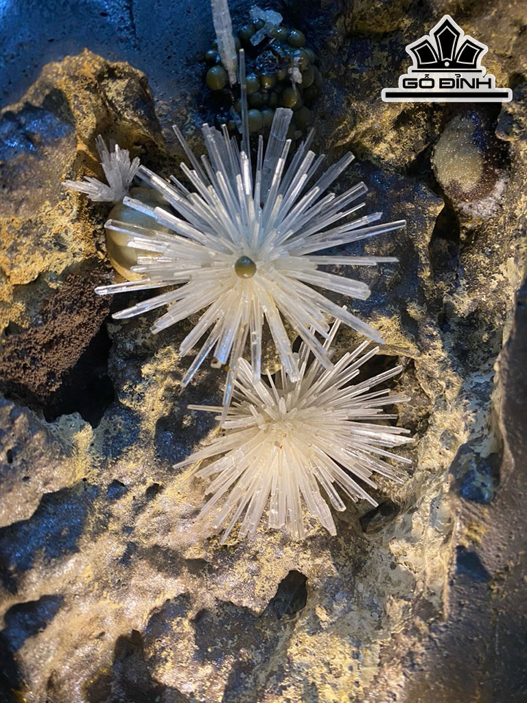 Bông Hoa Ưu Đàm Đá Trầm Tích Cao 50 (cm) 14,7kg