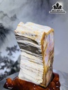 Tác Phẩm Gỗ Hóa Ngọc Cao 23 Ngang 17 (cm) 2kg