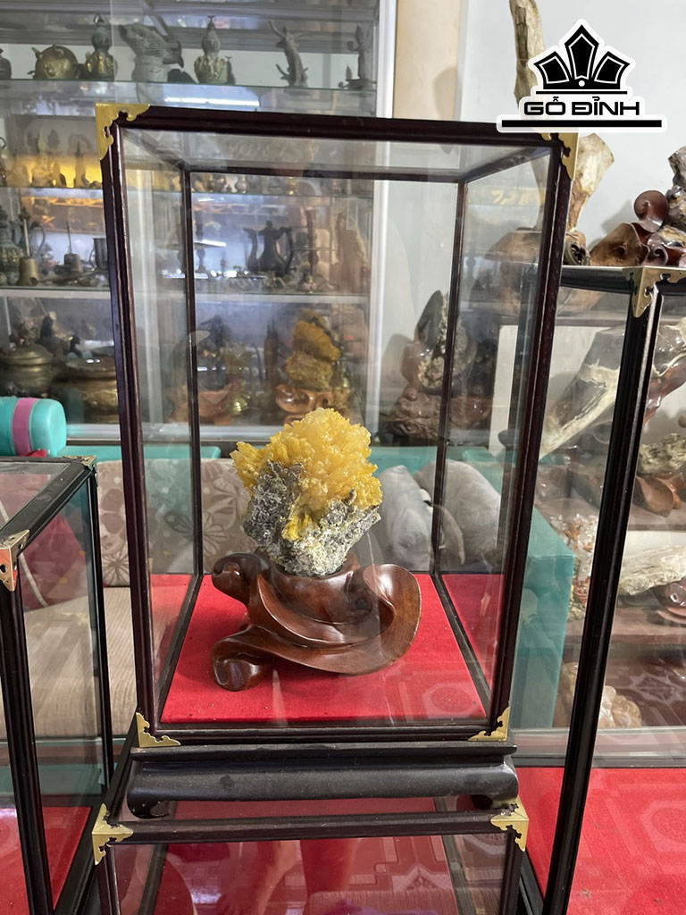 Bông Hoa Ưu Đàm Đá Trầm Tích Cao 20 (cm) 1,7kg