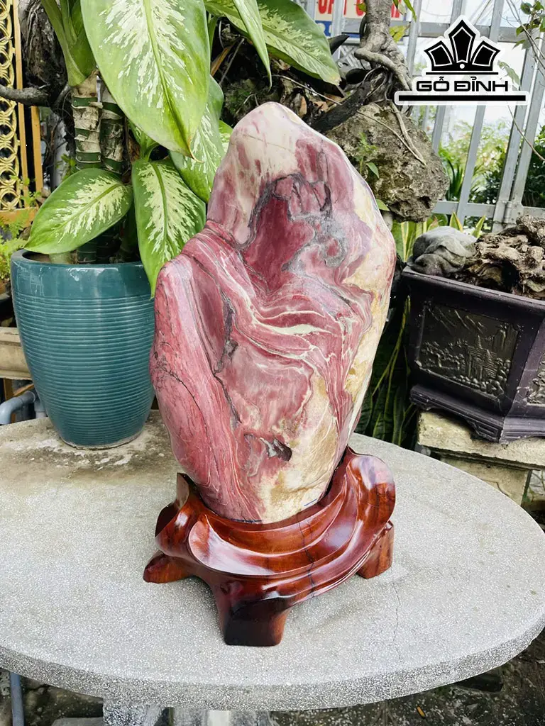 Tác Phẩm Đá Serpentine Cao 59 (cm) 34kg