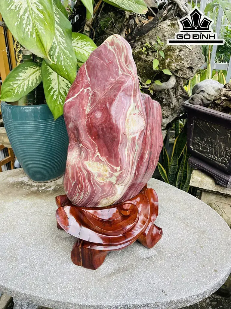 Tác Phẩm Đá Serpentine Cao 59 (cm) 34kg