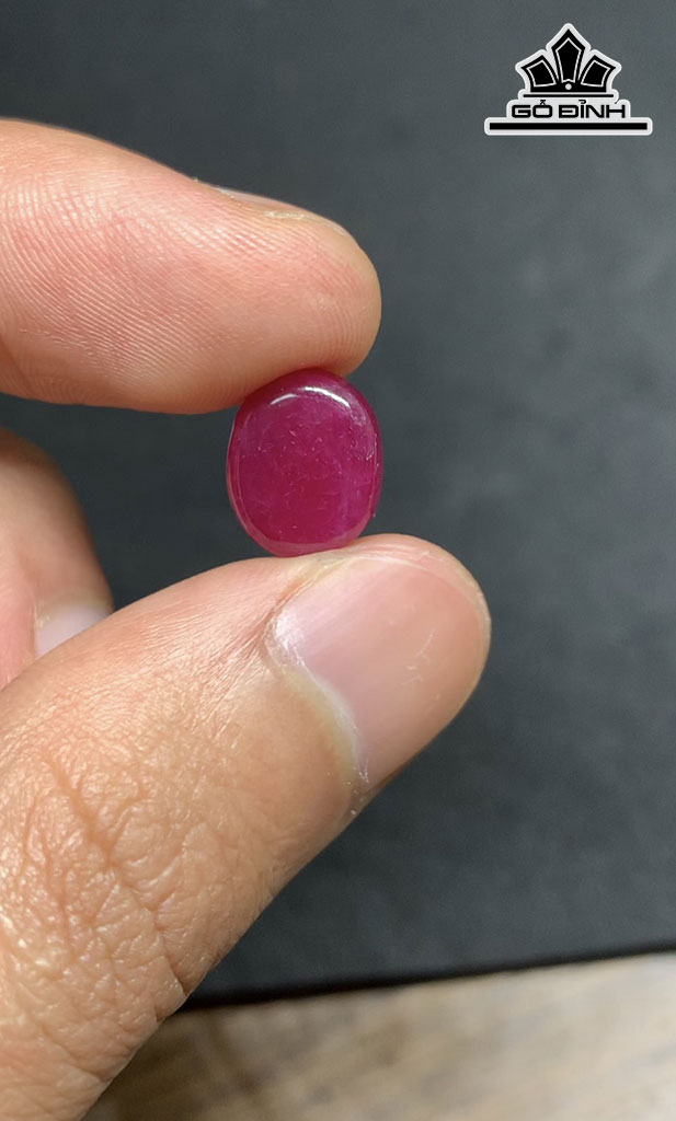 Viên Đá Ruby Yên Bái 5,6cts