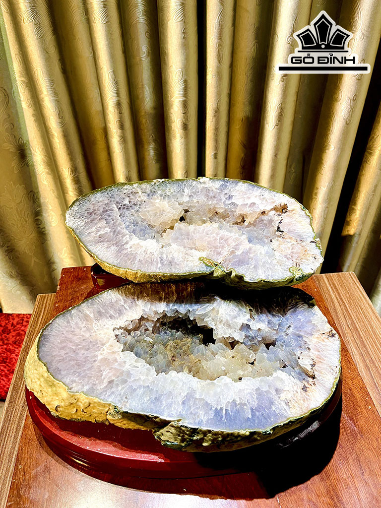 Bát Tụ Bảo Đá Mã Não Cao 30 Ngang 18 (cm) 10,14kg