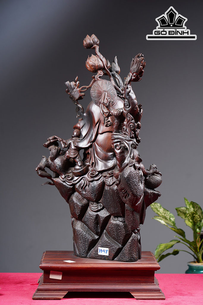 tuong-phat-di-lac-long-nghe-go-trac-cao-68-ngang-37-sau-35-cm-430683