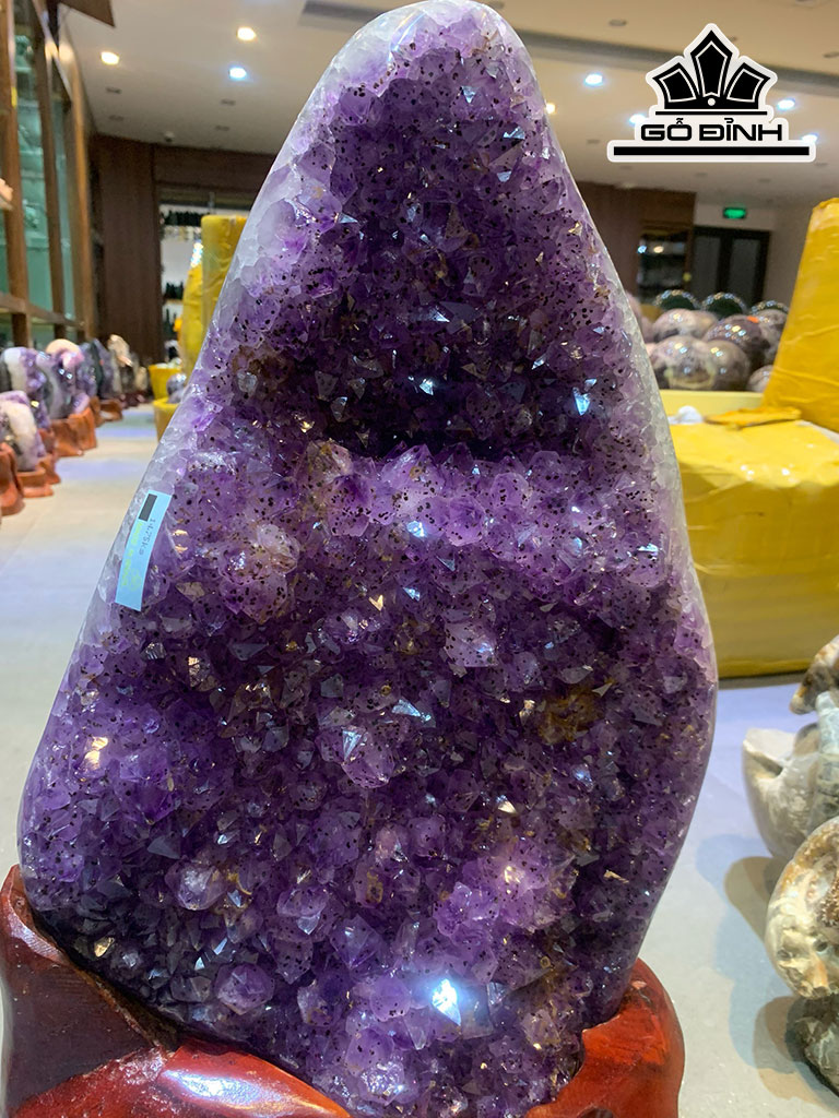 Mầm Tinh Thể Đá Thạch Anh Tím Cao 28 Ngang 40 (cm) 14,75kg