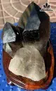 Tác Phẩm Đá Thạch Anh Khói ( Smoky Quartz ) Cao 10 Ngang 12 (cm) 805g
