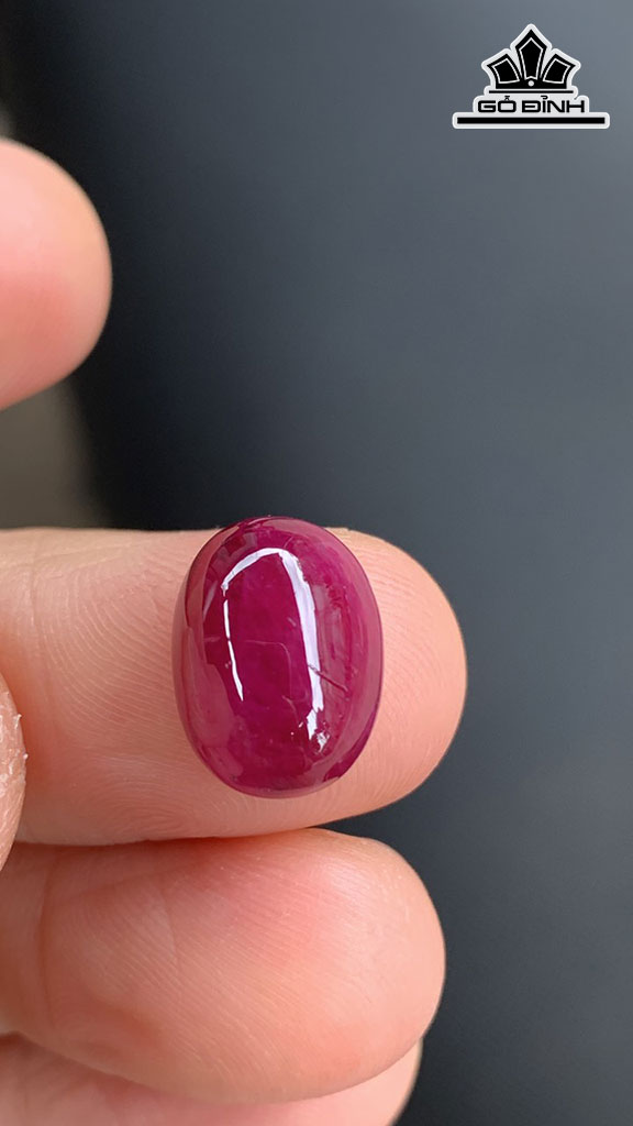 Viên Đá Ruby Lục Yên 9,5cts