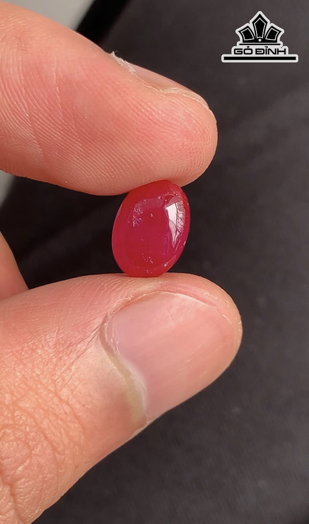 Viên Đá Ruby Lục Yên 4,5cts