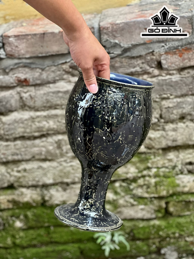 Ly Vuốt Cao Gốm Bát Tràng Cao 30 (cm)