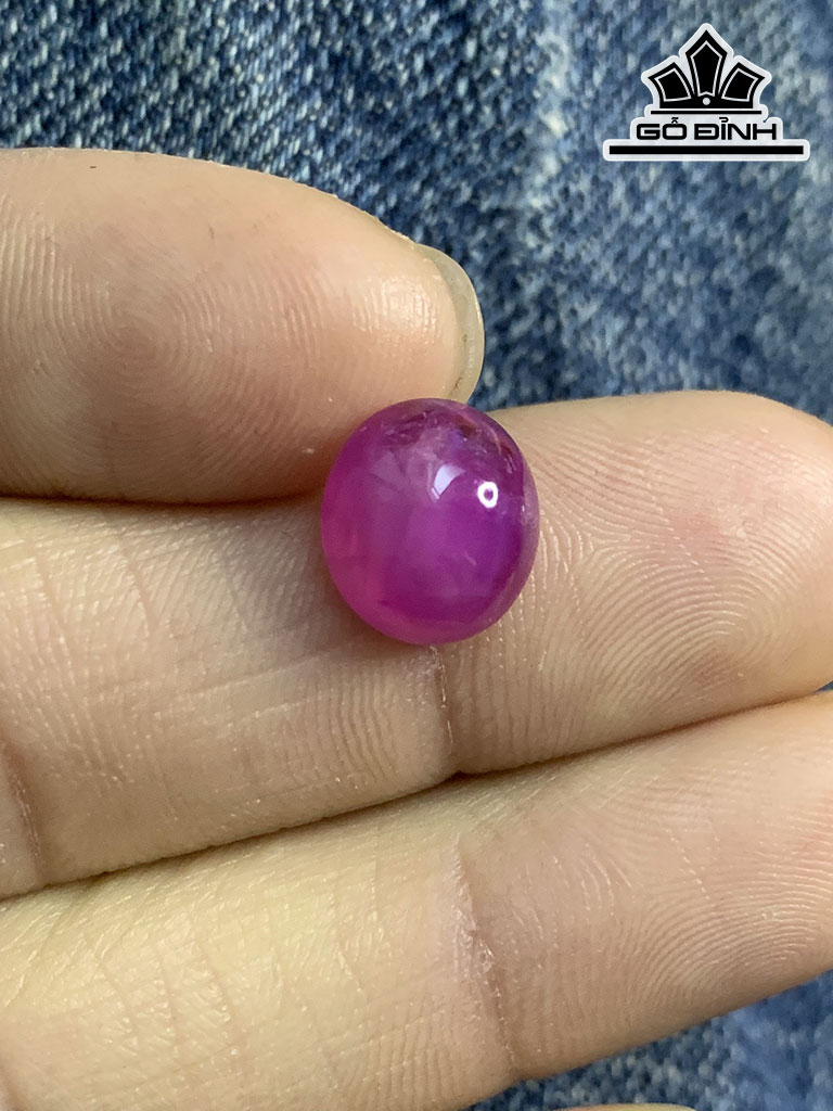 Viên Đá Ruby Cao 6 Ngang 9 Sâu 10 (mm) 5,35cts
