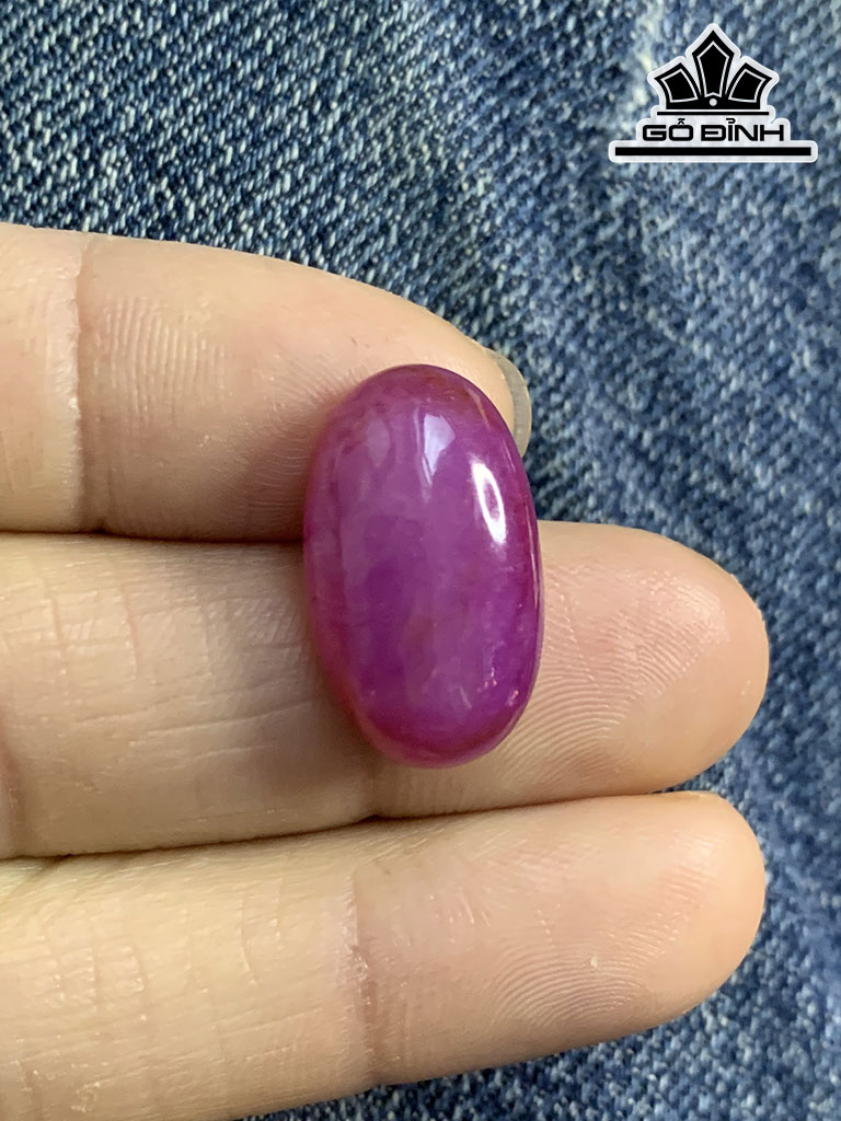 Viên Đá Ruby Cao 7 Ngang 12 Sâu 20 (mm) 18,3cts