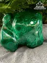 Tác Phẩm Đá Malachite Cao 19 Ngang 20 (cm) 4,062kg