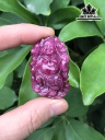 Mặt Dây Chuyền Di Lặc Đá Ruby Cao 4,3 Ngang 2,8 Sâu 0,95 (cm) 102,5cts