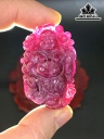 Mặt Dây Chuyền Di Lặc Đá Ruby Cao 4,3 Ngang 2,8 Sâu 0,95 (cm) 102,5cts