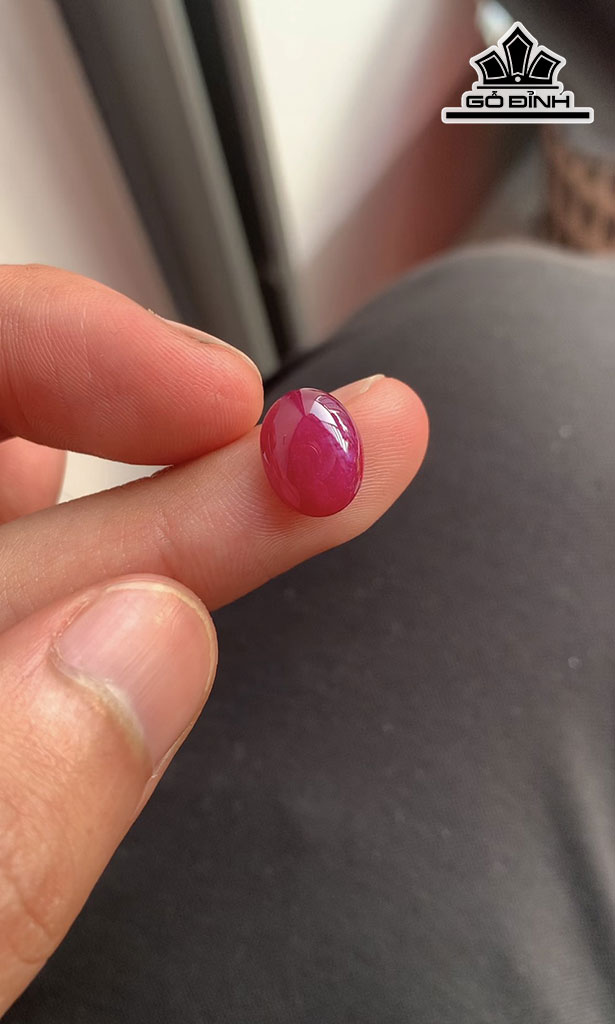 Viên Đá Ruby Yên Bái 5,6cts