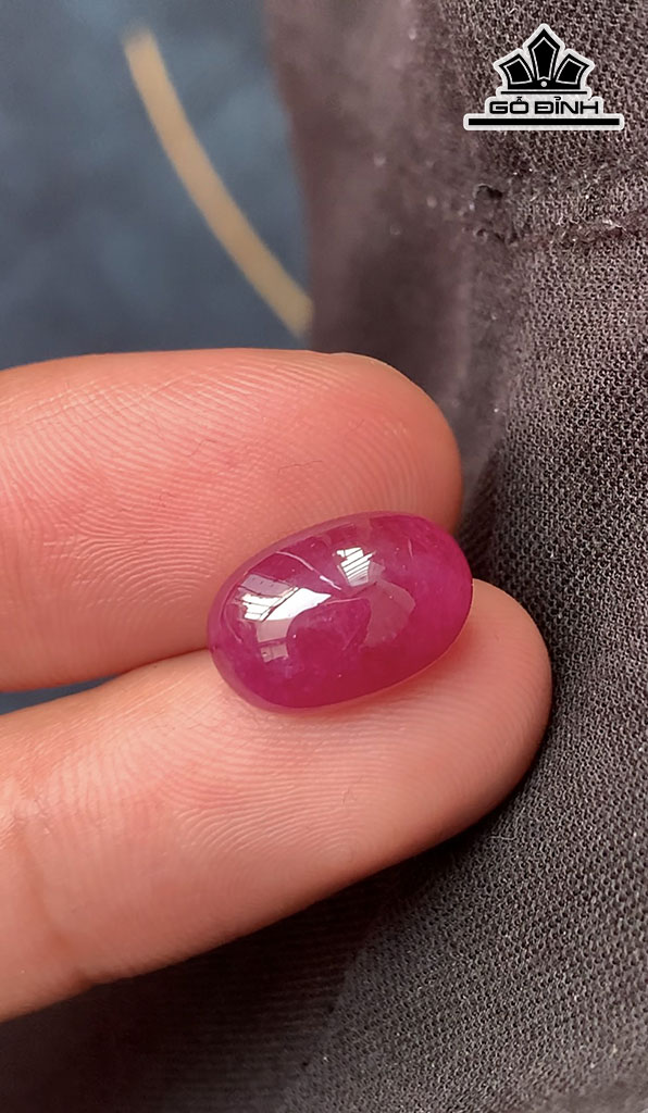 Viên Đá Ruby Yên Bái 7,2cts