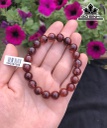 Vòng Tay Đá Thạch Anh Tóc Nâu Đỏ Đường Kính Hạt 10,06 -10,23 (mm) 25,5g