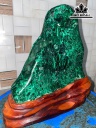 Tác Phẩm Đá Malachite Cao 22 (cm) 3,2kg