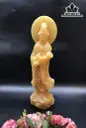 Tôn Tượng Quan Âm Bồ Tát Đá Ngọc Hoàng Long Cao 33 Ngang 9,6 Sâu 7,5 (cm) 1,95kg