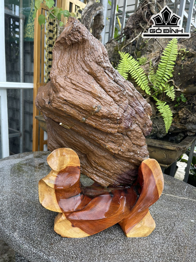 Tác Phẩm Gỗ Hóa Thạch Cao 52 (cm) 22kg