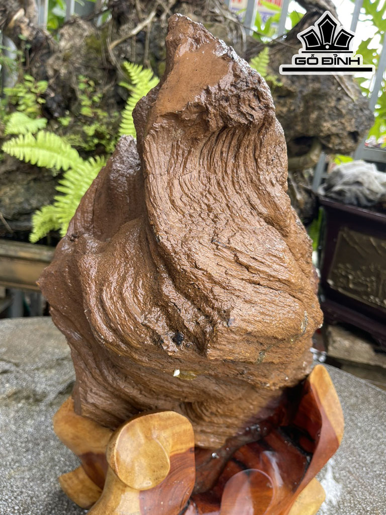 Tác Phẩm Gỗ Hóa Thạch Cao 52 (cm) 22kg