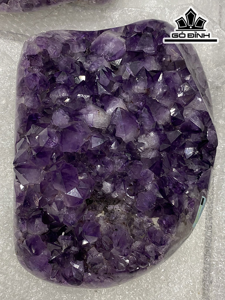 Mần Tinh Thể Đá Thạch Anh Tím Brazil Cao 38 Ngang 28 Sâu 16 (cm) 18,3kg