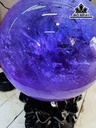 Bi Cầu Đá Thạch Anh Tím Đường Kính Hạt 14 (cm) 3,5kg