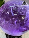 Bi Cầu Đá Thạch Anh Tím Đường Kính Hạt 14 (cm) 3,5kg