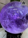 Bi Cầu Đá Thạch Anh Tím Đường Kính Hạt 14 (cm) 3,5kg