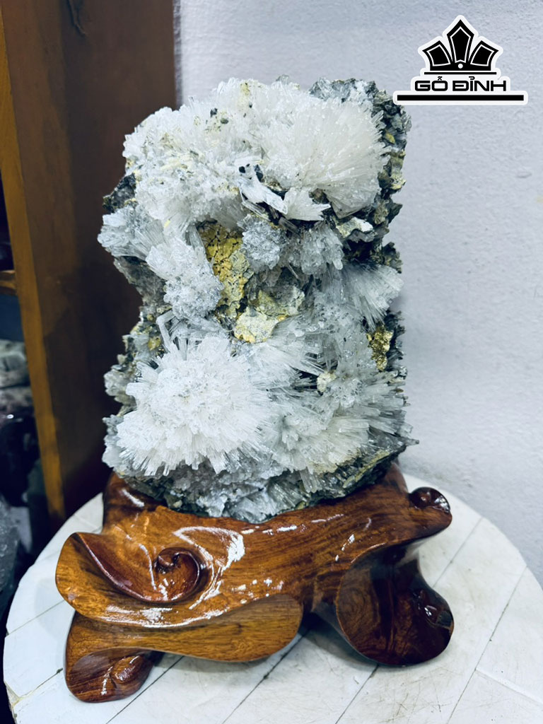 Bông Hoa Ưu Đàm Đá Trầm Tích Cao 35 Ngang 20 (cm) 10kg