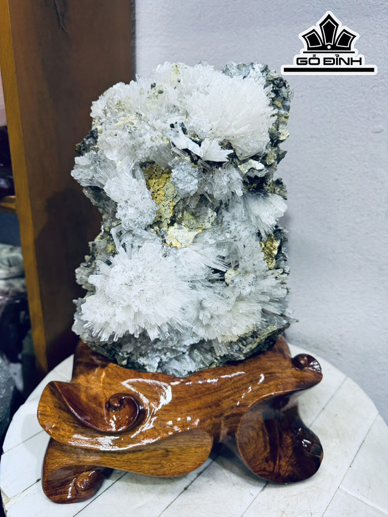 Bông Hoa Ưu Đàm Đá Trầm Tích Cao 35 Ngang 20 (cm) 10kg