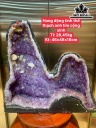 Hang Động Tinh Thể Đá Thạch Anh Tím Cao 46 Ngang 46 Sâu 18 (cm) 28,45kg