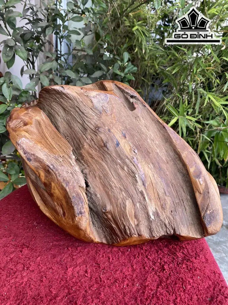 Tượng Trâu Gỗ Ngọc Am Cao 26 Ngang 39 Sâu 26 (cm)