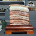Tác Phẩm Đá Thịt Heo (Canxit) Cao 17 Ngang 18 (cm) 2,94kg