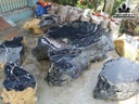 Bộ Bàn 5 Đôn Đá Tuyết Sơn Mồ Côi Cao 102 Ngang 120 Sâu 60 (cm) 5000kg