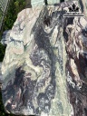 Bộ Bàn 10 Đôn Đá Serpentine Vân Đa Sắc Cao 66 Ngang 158 Sâu 169 (cm) 6000kg