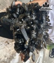 Tác Phẩm Đá Thạch Anh Khói ( Smoky Quartz ) Cao 40 Ngang 30 Sâu 15 (cm) 17kg